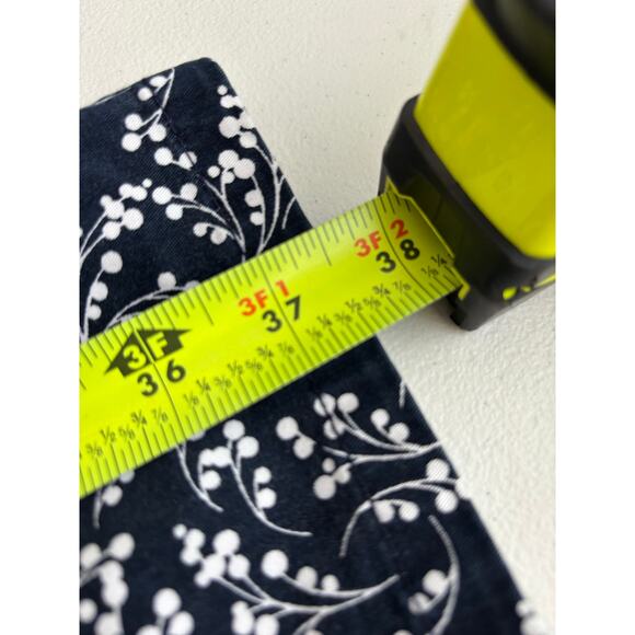 Tommy Hilfiger Navy Blue and White Floral Pants Size 8 - Picture 10 of 12